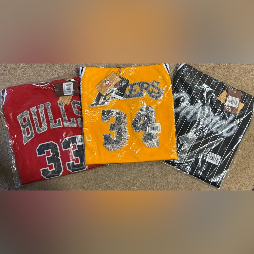NBA Swingman Jerseys- NWT, sealed, bundle of 3. Size 2XL
